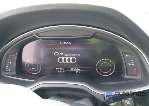 2017 Audi Q7 3.0T Premium from USA, damaged, VIN WA1LAAF79HD005782